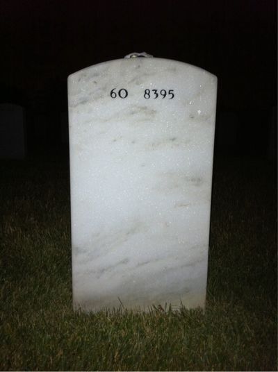 Lonnie Allen — Headstone Back