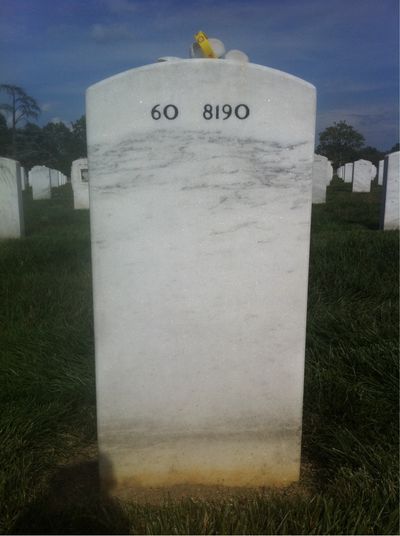 Leroy Alexander — Headstone Back