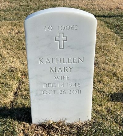 Kathleen Barrett — Headstone Back