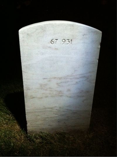 Joseph Mossman — Headstone Back