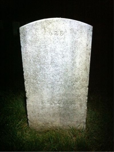 Headstone Back of Ernest Clark. Arlington National Cemetery.