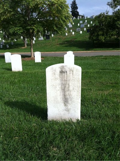 Eric Anderson — Headstone Back